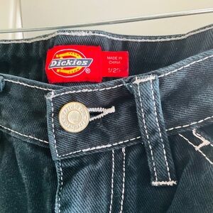 Dickies Straight Leg Pants with White Contrast Stitching